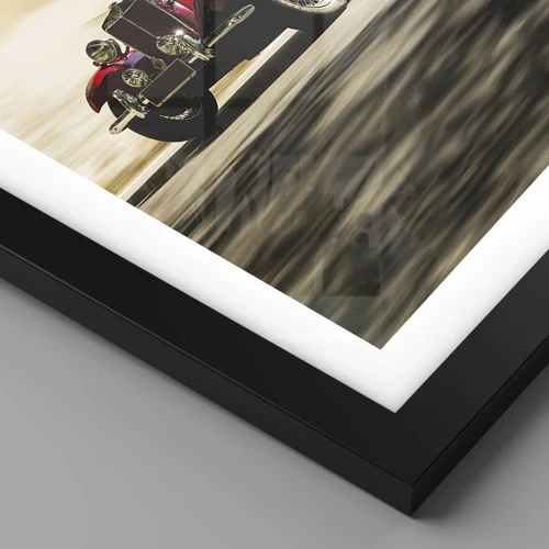 Poster in einem schwarzem Rahmen - Schöner als Nike von Samothrake - 40x30 cm