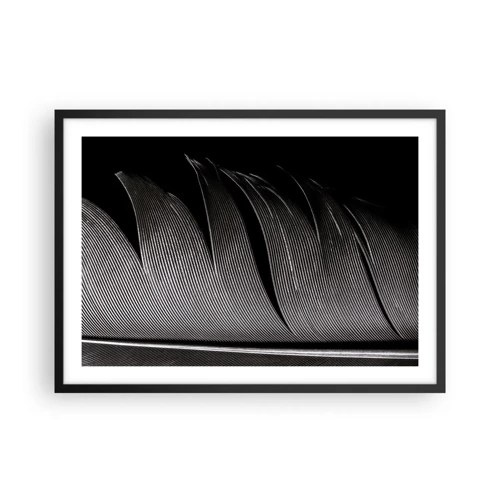 Poster in einem schwarzem Rahmen - Stift – ein wunderbares Design - 70x50 cm