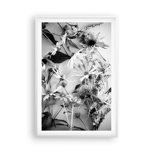 Poster in einem weißen Rahmen - Kein Blumenstrauß - 61x91 cm