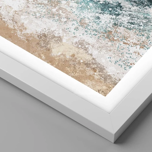 Poster in einem weißen Rahmen - Meeresgeschichten - 40x50 cm