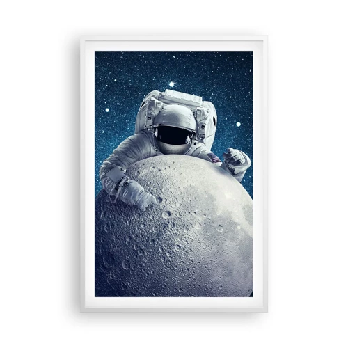 Poster in einem weißen Rahmen - Weltraumjoker - 61x91 cm