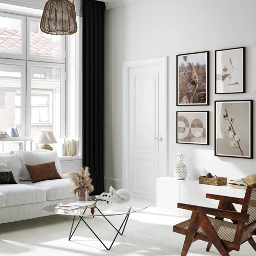 White room - Inspiration für das Wohnzimmer