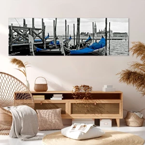 Bild auf Leinwand - Leinwandbild - Nachdenkliches Venedig - 160x50 cm