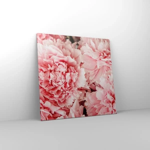 Bild auf Leinwand - Leinwandbild - Rosa Traum - 70x70 cm