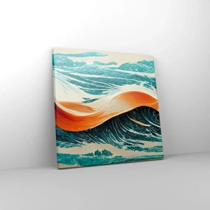 Bild auf Leinwand - Leinwandbild - Traum eines Surfers - 30x30 cm