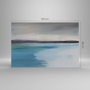 Glasbild - Bild auf glas - Horizontale Landschaft - 120x80 cm