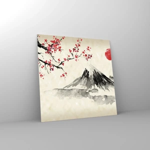 Glasbild - Bild auf glas - Liebe Japan - 40x40 cm