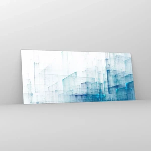 Glasbild - Bild auf glas - Wie der Raum wgeschaffen urde - 120x50 cm