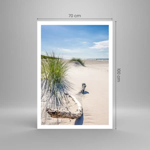 Poster - Der schönste Strand? Ostsee-Strand - 70x100 cm