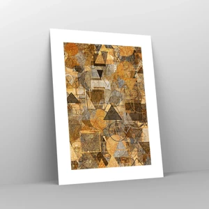 Poster - Die Welt in Form - 30x40 cm