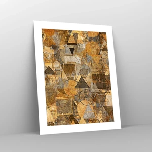 Poster - Die Welt in Form - 40x50 cm