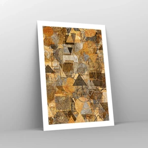 Poster - Die Welt in Form - 50x70 cm