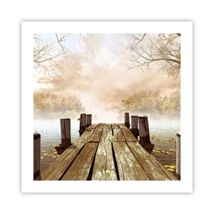 Poster - Die milde Traurigkeit des Herbstes - 50x50 cm