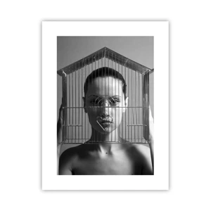 Poster - Ein leicht surreales Portrait - 30x40 cm