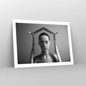 Poster - Ein leicht surreales Portrait - 70x50 cm