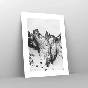 Poster - Gefährlicher Granitgrat - 30x40 cm