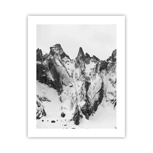 Poster - Gefährlicher Granitgrat - 40x50 cm