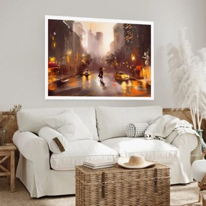 Poster - Im Licht von New York - 50x40 cm