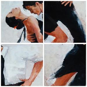 Poster - Tango meiner Träume und Träume - 50x50 cm