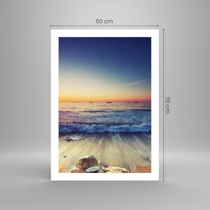 Poster - Was ist mit dem Horizont? - 50x70 cm