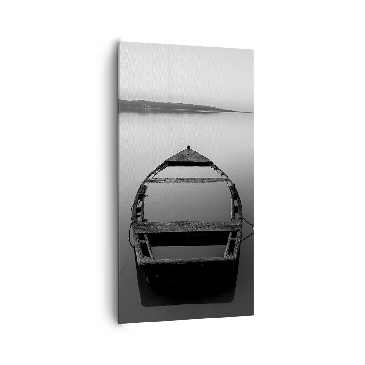 Bild auf Leinwand - Leinwandbild - Sehnsucht und Melancholie - 65x120 cm