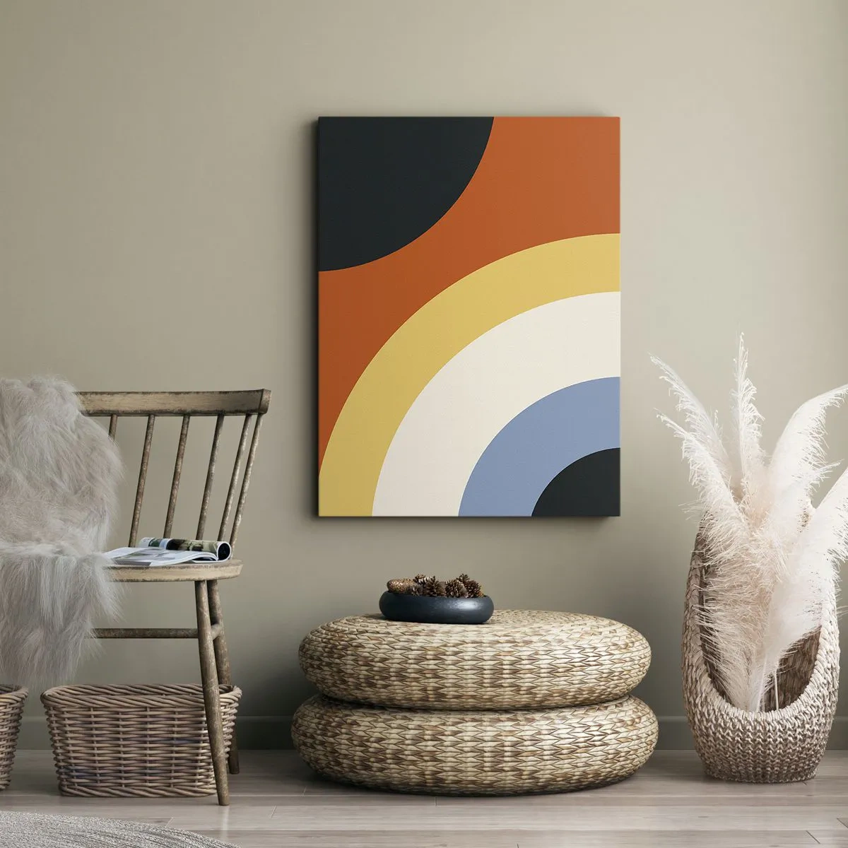 Bild auf Leinwand - Leinwandbild - Zu mir selbst - 65x120 cm