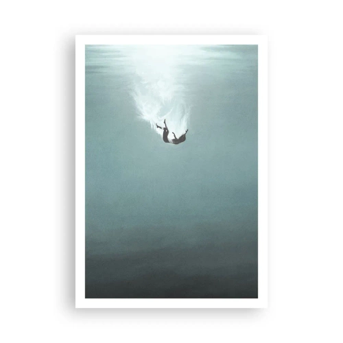 Poster - In den Armen des Ozeans - 70x100 cm