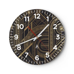Wanduhr - Glasuhr - Konzepte, Ideen, Pläne - 30x30 cm