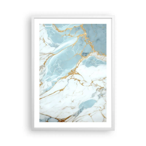 Poster in einem weißen Rahmen - Reichtum des Steins - 50x70 cm