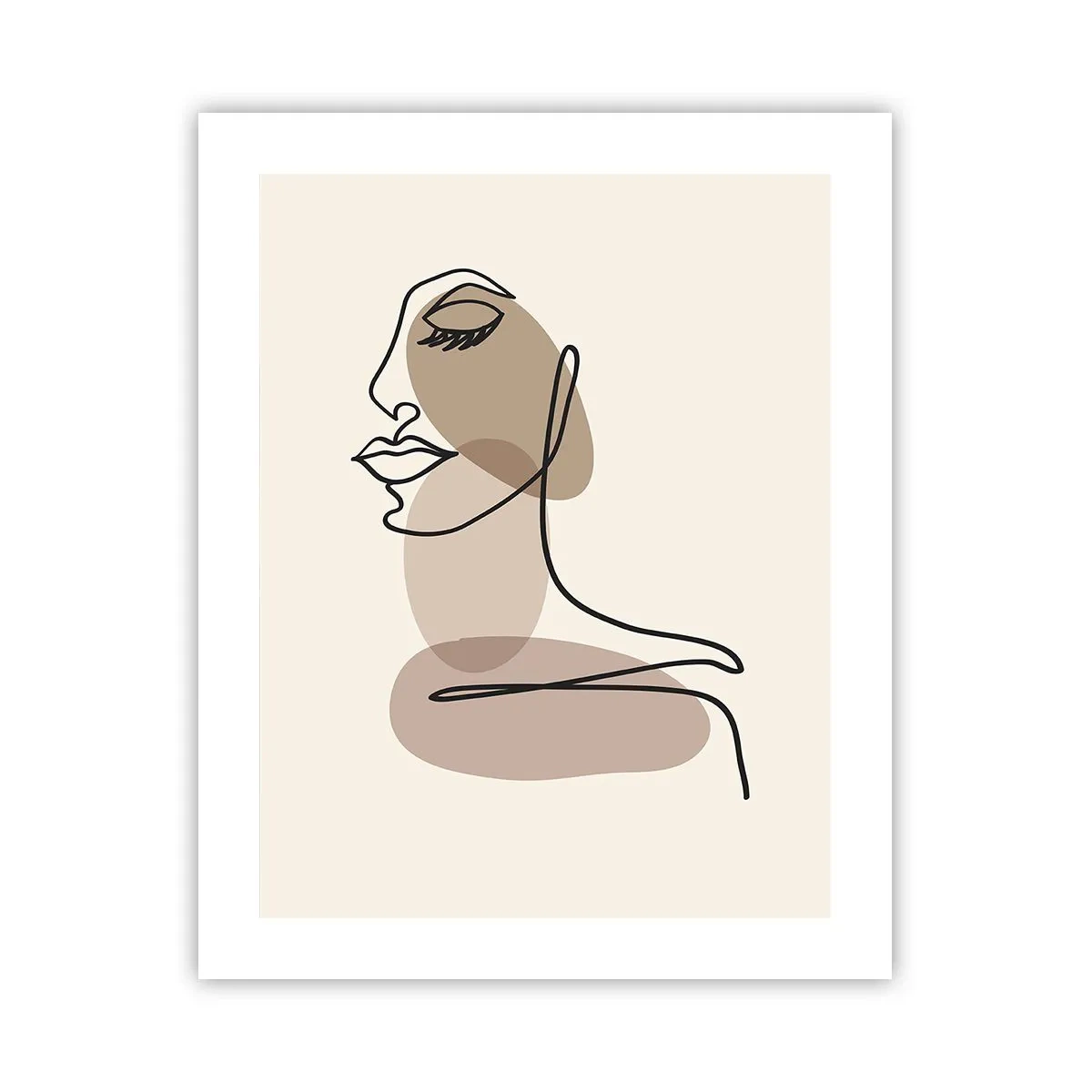 Poster - Sich selbst zugehört - 40x50 cm