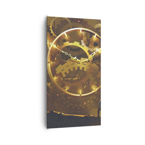 Bild auf Leinwand - Leinwandbild - An der Quelle der Zeit - 65x120 cm