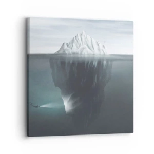 Bild auf Leinwand - Leinwandbild - Unterwassergeheimnis - 30x30 cm