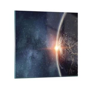 Glasbild - Bild auf glas - In einer neuen Perspektive - 30x30 cm