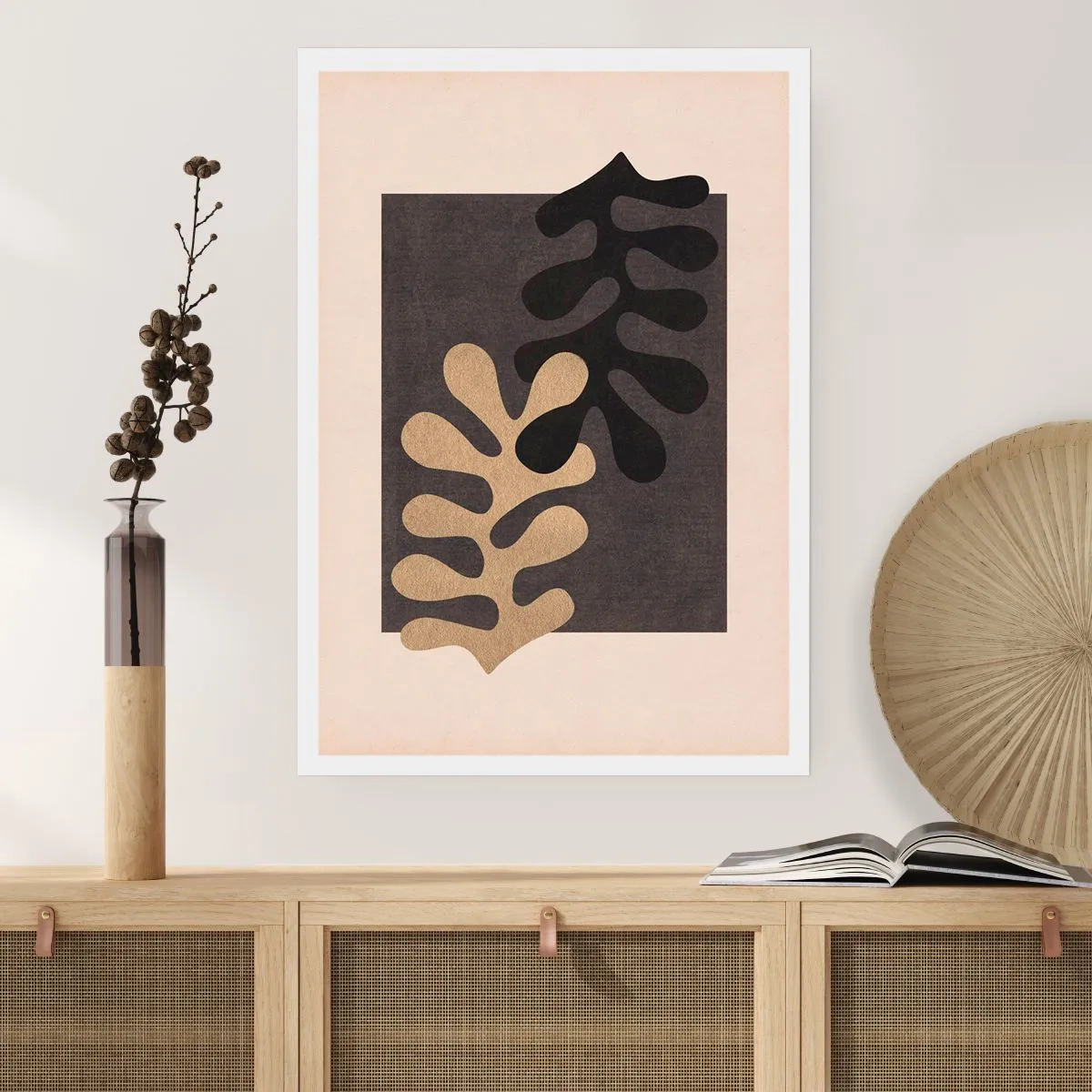 Poster - Abwesenheit und Ergänzung - 40x50 cm