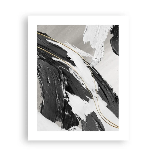 Poster - Abstraktion in großem Stil - 40x50 cm