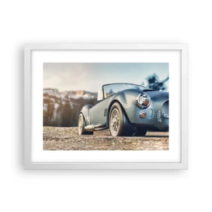 Poster in einem weißen Rahmen - Denn Stil zählt - 40x30 cm