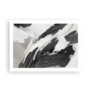 Poster - Abstraktion in großem Stil - 70x50 cm