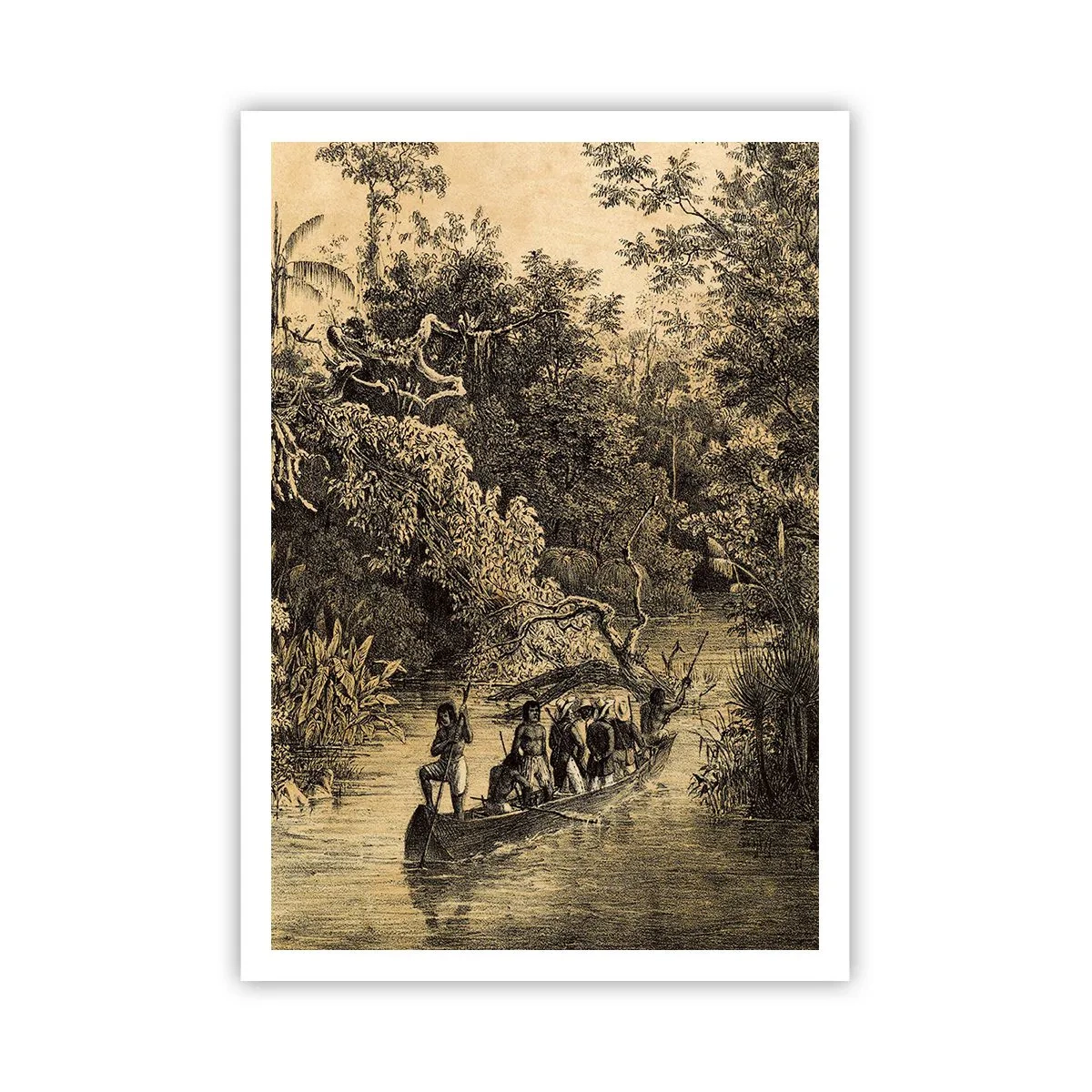 Poster - Expedition zur Quelle - 70x100 cm