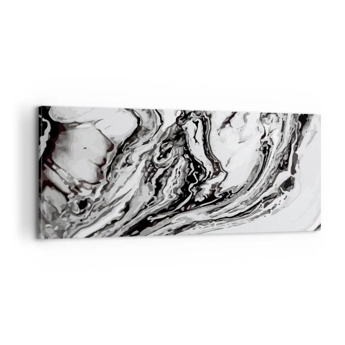Bild auf Leinwand - Leinwandbild - Am Anfang war Chaos - 100x40 cm