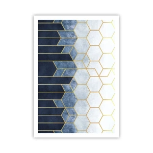 Poster - Komposition im synkopischen Rhythmus - 70x100 cm