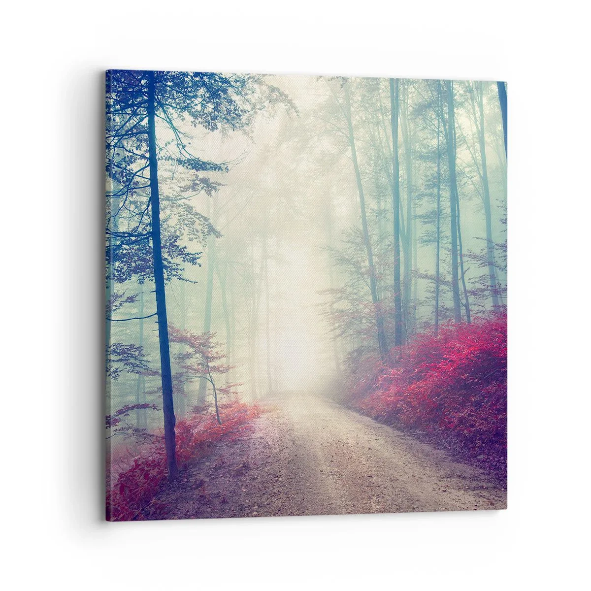 Bild auf Leinwand - Leinwandbild - Wie gut ist es, im Morgengrauen aufzustehen - 70x70 cm