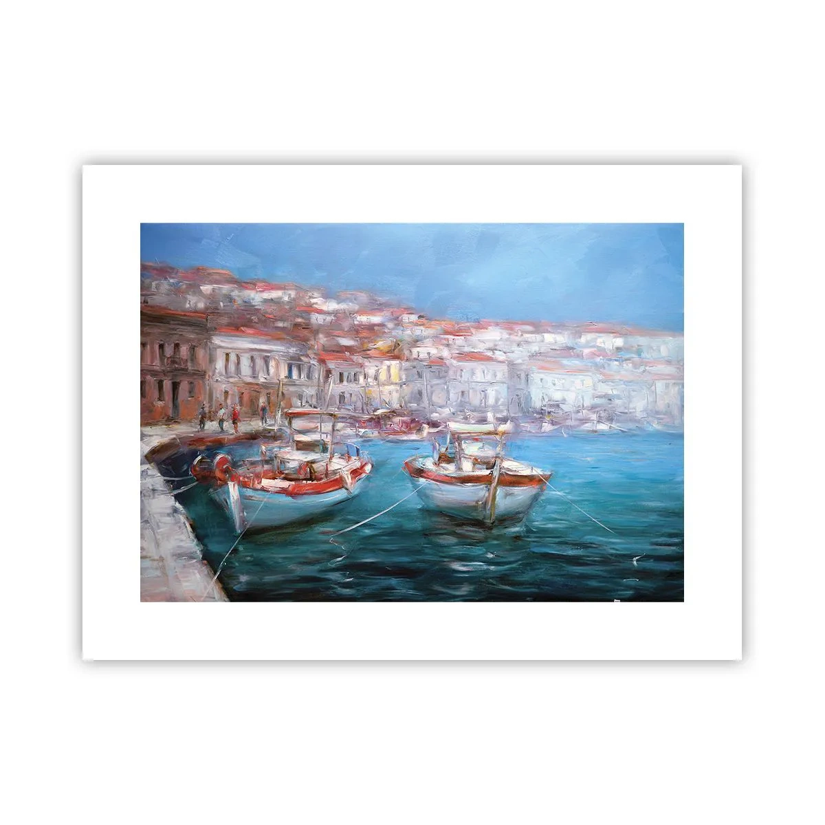 Poster - Italienische Bucht - 40x30 cm