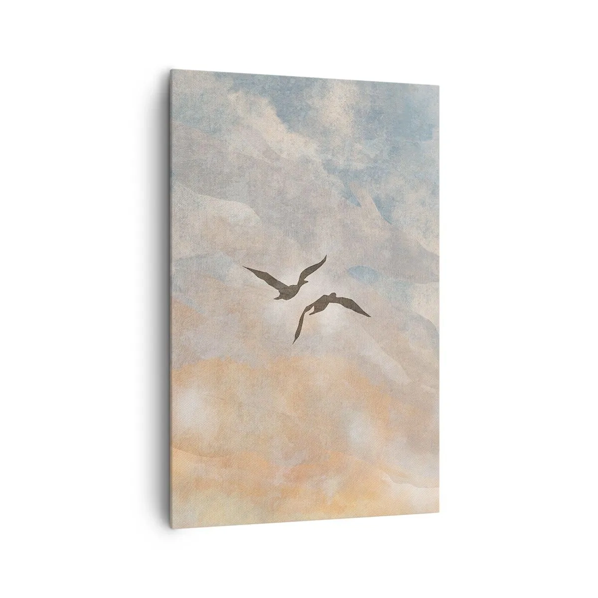 Bild auf Leinwand - Leinwandbild - Himmeltanz - 80x120 cm