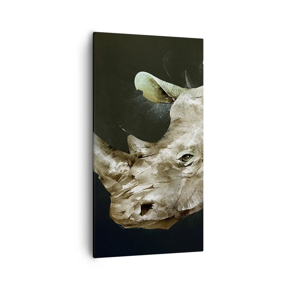 Bild auf Leinwand - Leinwandbild - Eine wahrhaft männliche Stärke - 55x100 cm