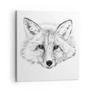 Bild auf Leinwand - Leinwandbild - Können diese Augen lügen? - 60x60 cm