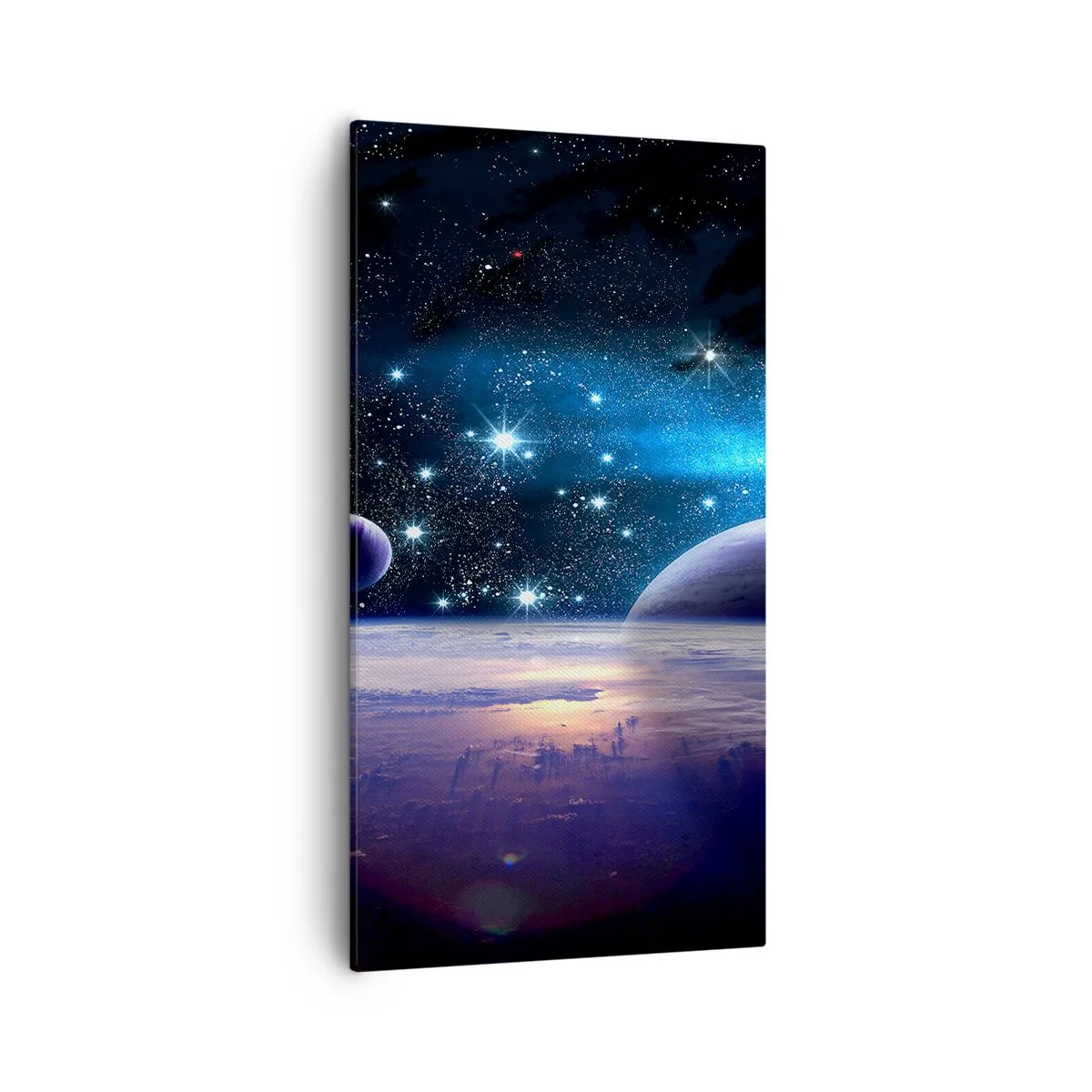 Bild auf Leinwand - Leinwandbild - Noch allein? - 55x100 cm