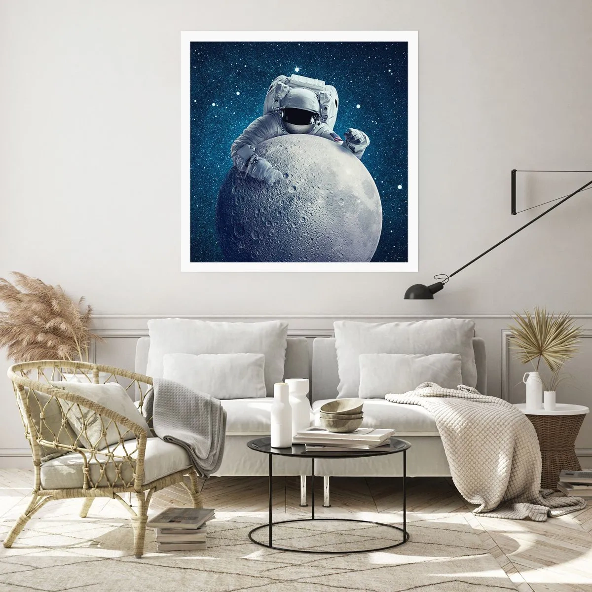 Poster - Weltraumjoker - 50x50 cm