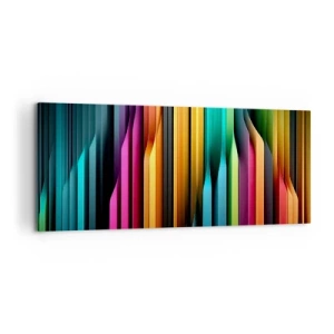 Bild auf Leinwand - Leinwandbild - Lichtorgan - 100x40 cm