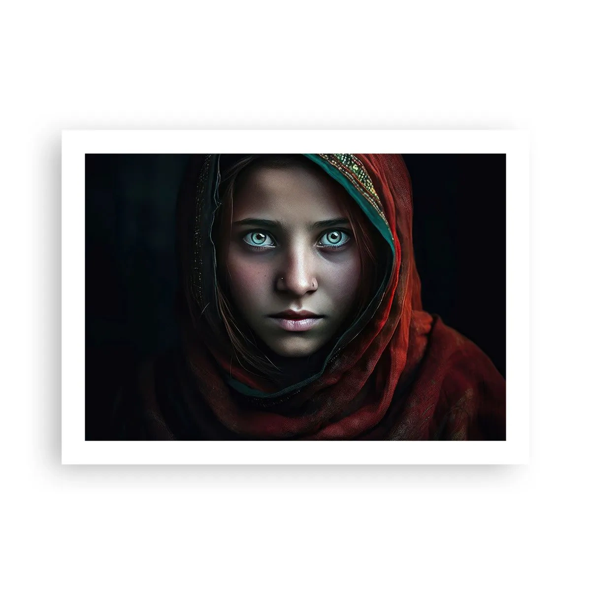 Poster - Prinzessin aus dem Osten - 70x50 cm