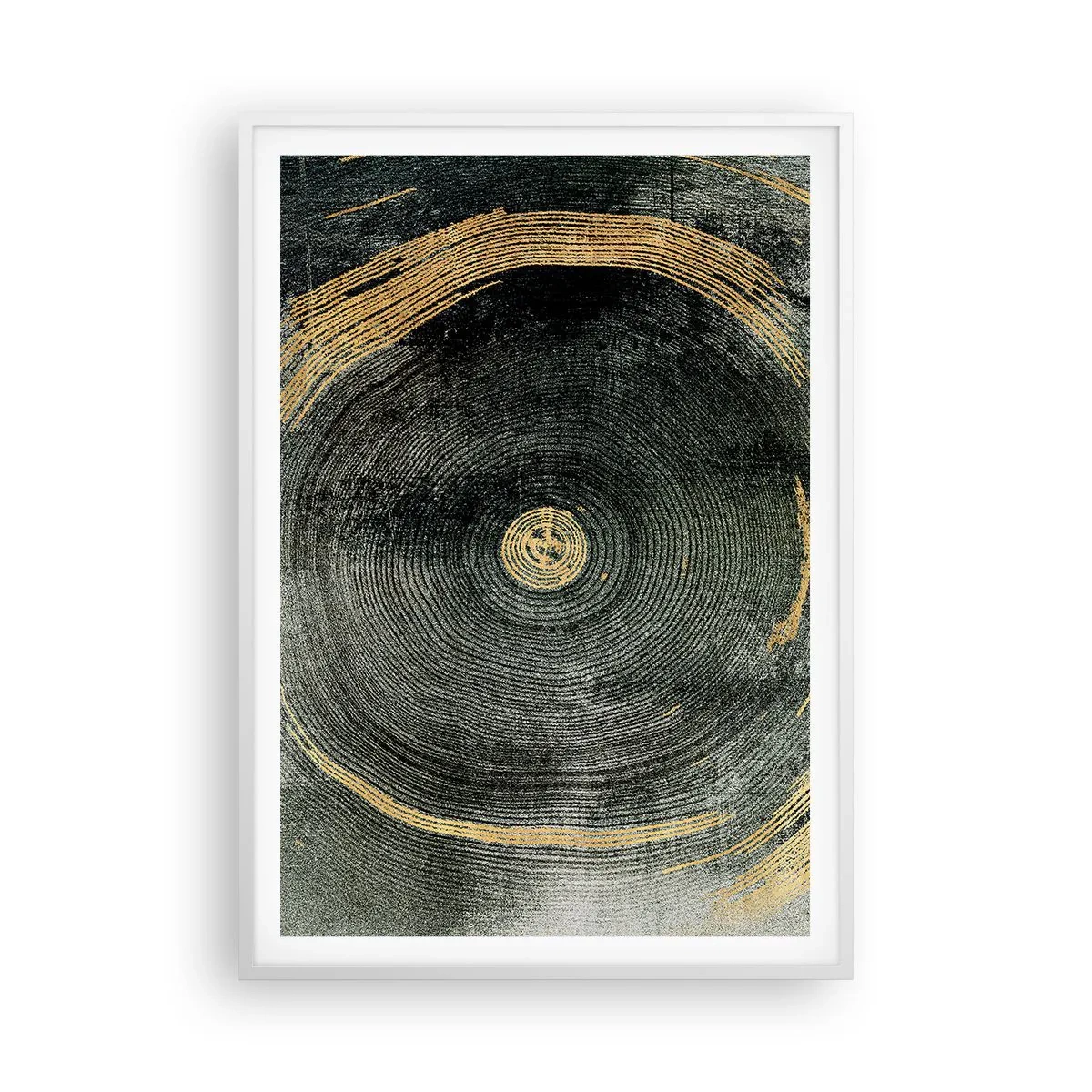 Poster in einem weißen Rahmen - Veränderung und Beständigkeit - 70x100 cm